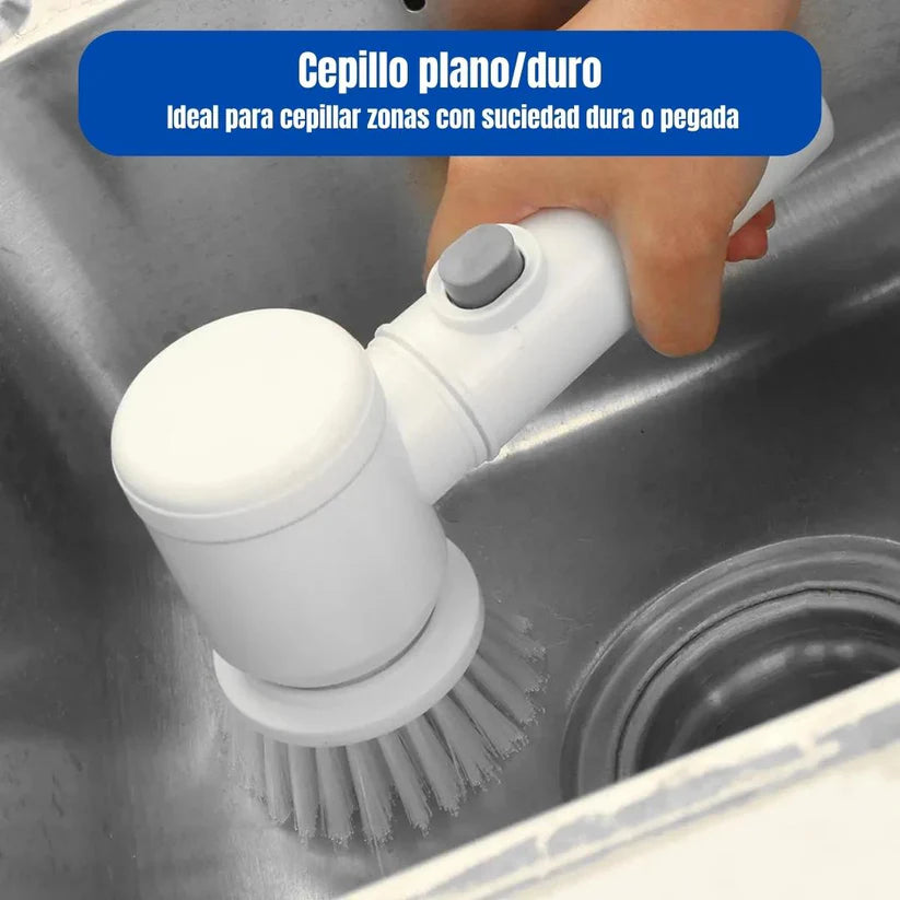 Cepillo Rotatorio para Cocina y Hogar 3 en 1