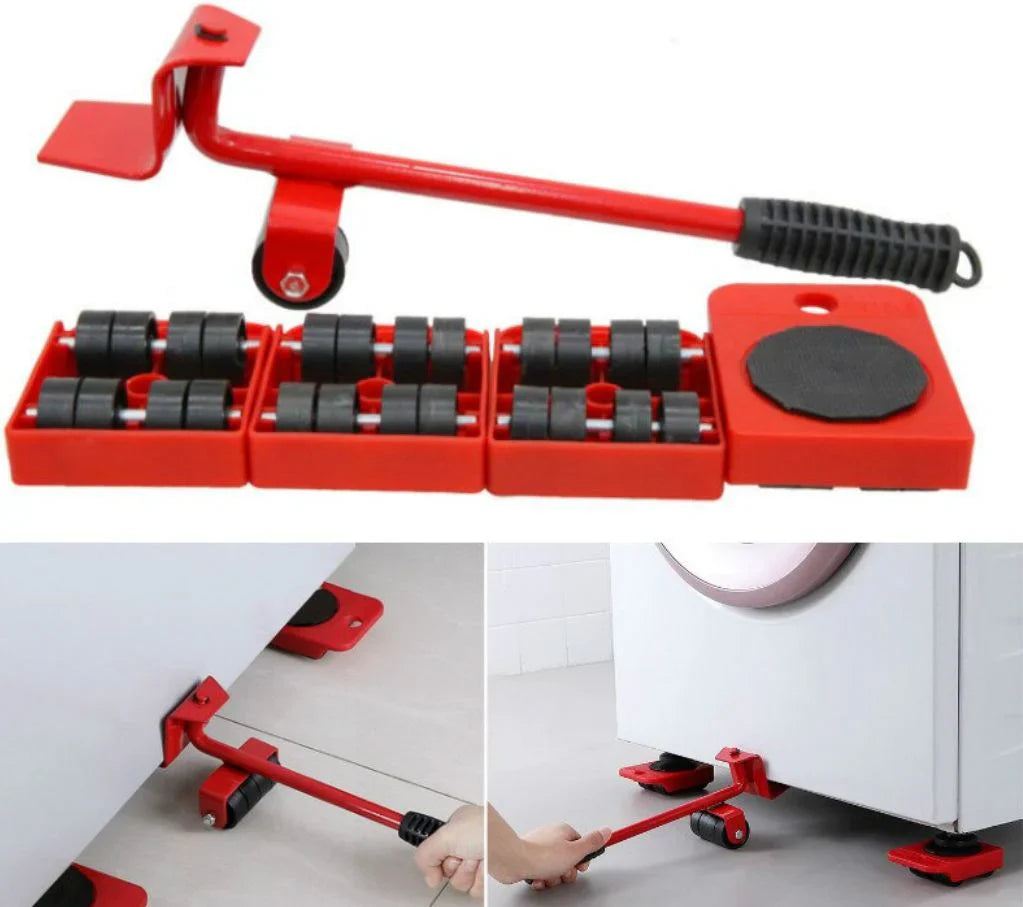 Kit Desplaza Muebles Multifuncional de 5 Piezas