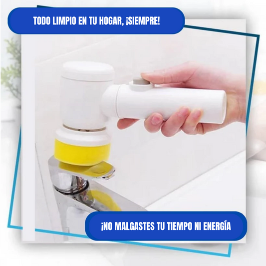 Cepillo Rotatorio para Cocina y Hogar 3 en 1