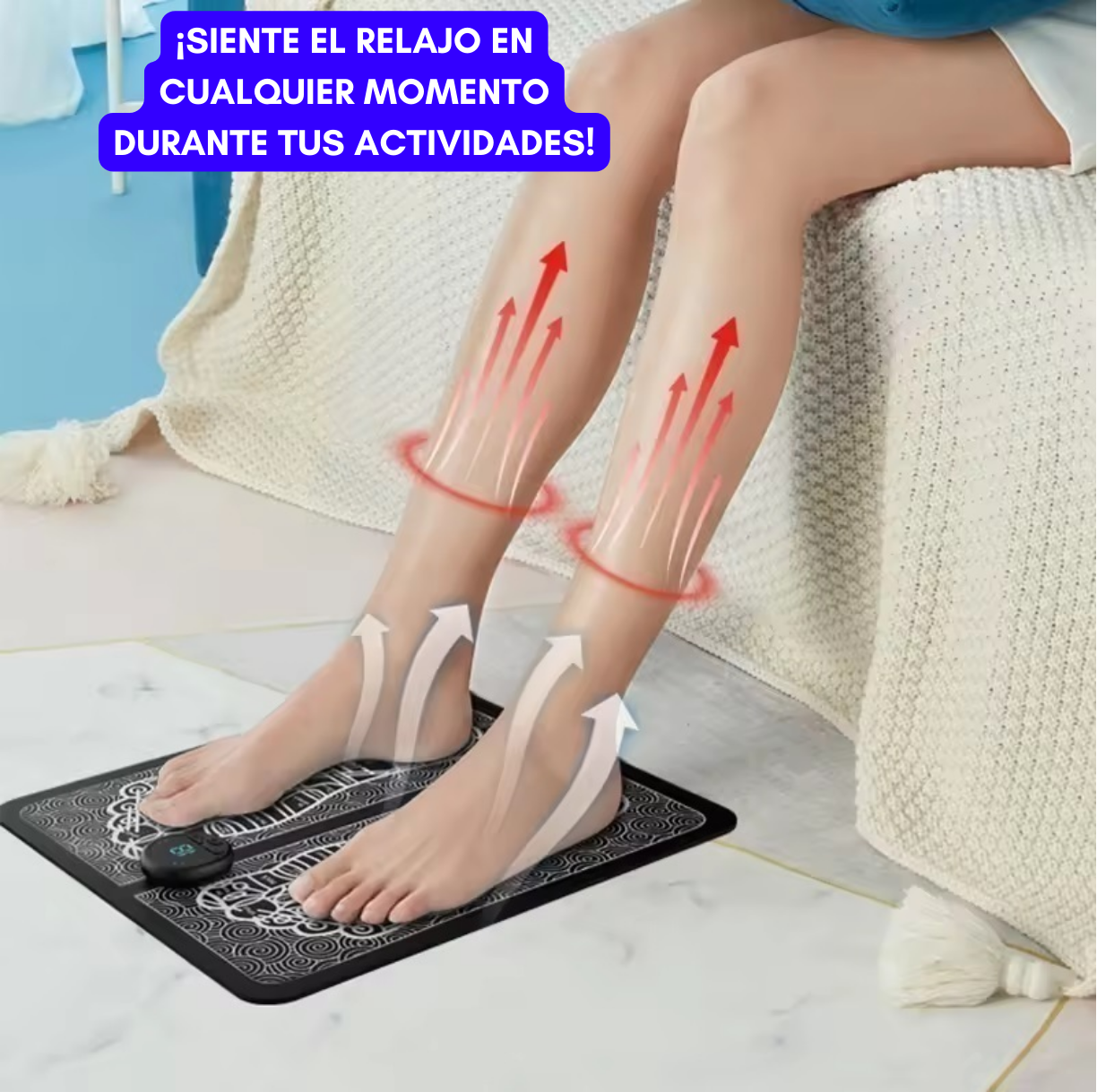 Pack de 2 Masajeadores Electricos Para Pies