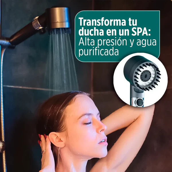 Ducha Purificadora de Agua de Alta Presión
