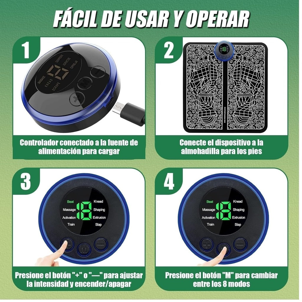 Pack de 2 Masajeadores Electricos Para Pies